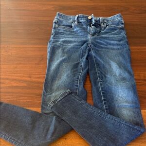 American Eagle Outfitters Dark Blue Skinny Jeans